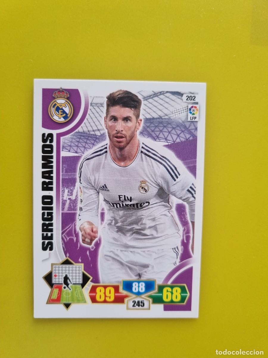 Cromos de f&uacute;tbol: CROMO FTUBOL PANINI ADRENALYN 13 14 2013 2014 SERGIO RAMOS REAL MADRID 2O2 AR926