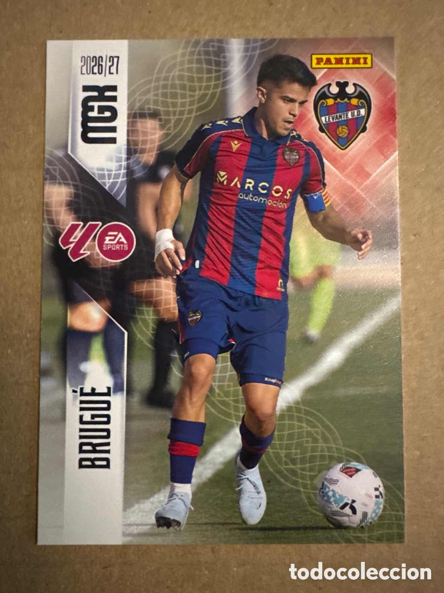 Cromos de f&uacute;tbol: # 213 Brugu&eacute; Levante Megacracks 26 27 2026 2027
