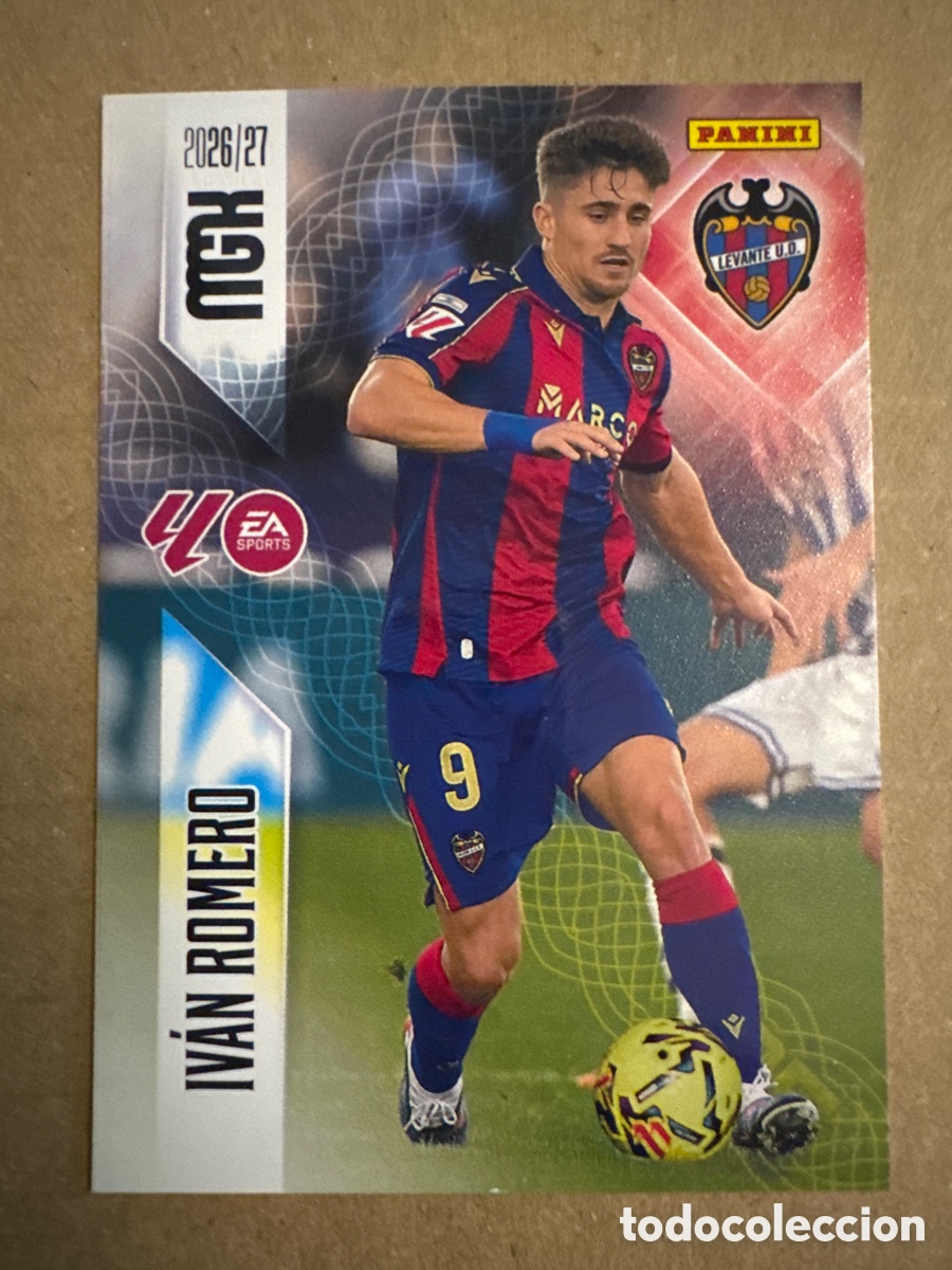 Cromos de f&uacute;tbol: # 214 Iv&aacute;n Romero Levante Megacracks 26 27 2026 2027