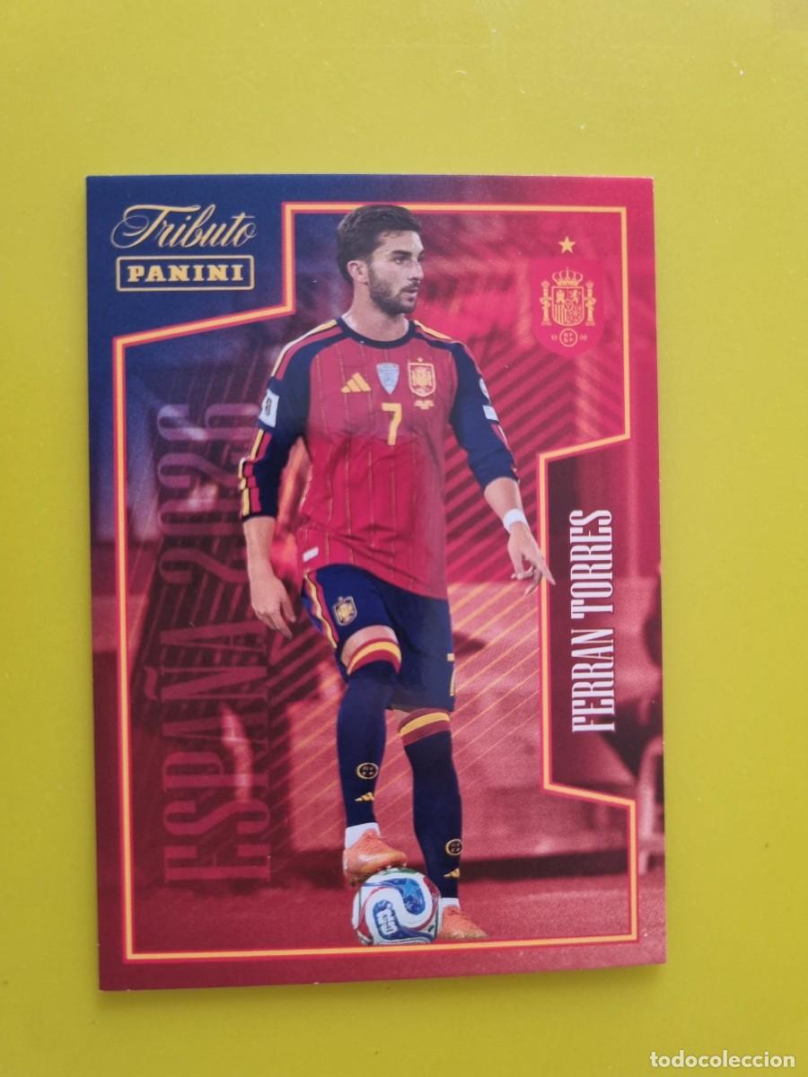 Cromos de f&uacute;tbol: CROMO FUTBOL PANINI TRIBUTO SELECCION ESPA&Ntilde;OLA 10 26 2010 2026 FERRAN TORRES 66 AR926