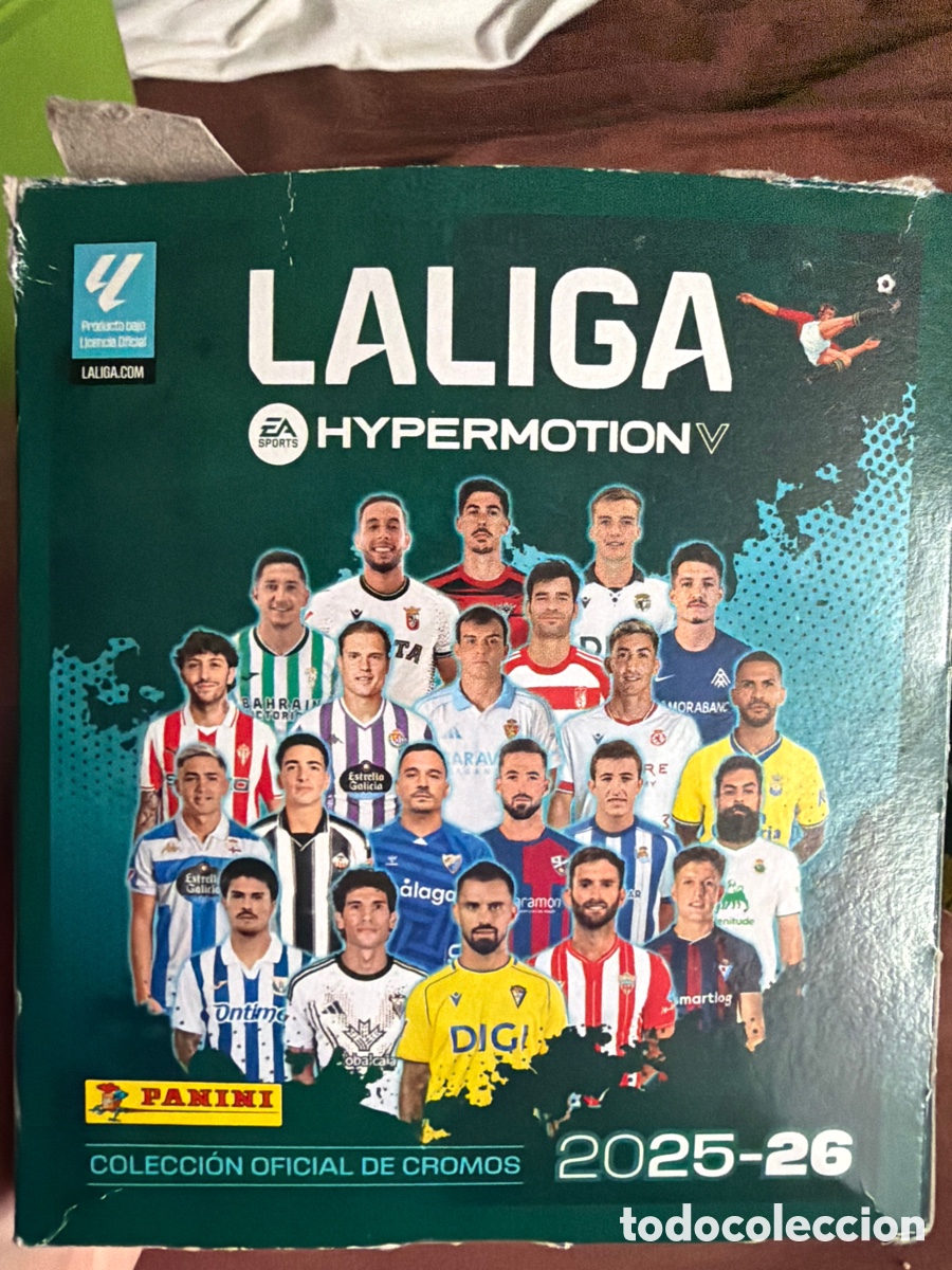Cromos de f&uacute;tbol: Cromos sueltos Panini LaLiga Hypermotion 2025-26 &ndash; Elige los que te faltan