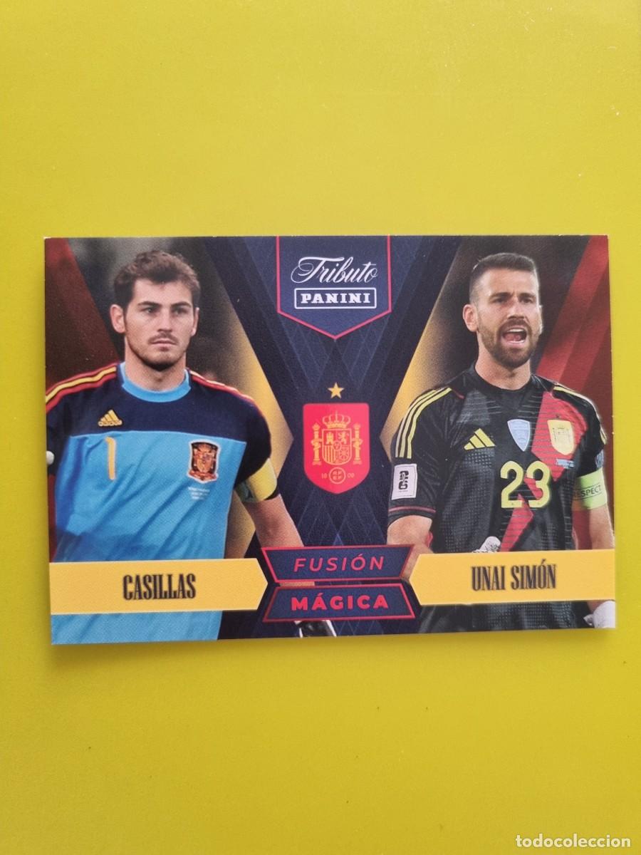 Cromos de f&uacute;tbol: CROMO FUTBOL PANINI TRIBUTO SELECCION ESPA&Ntilde;OLA 10 26 2010 2026 CASILLAS-UNAI SIMON 82 AR926
