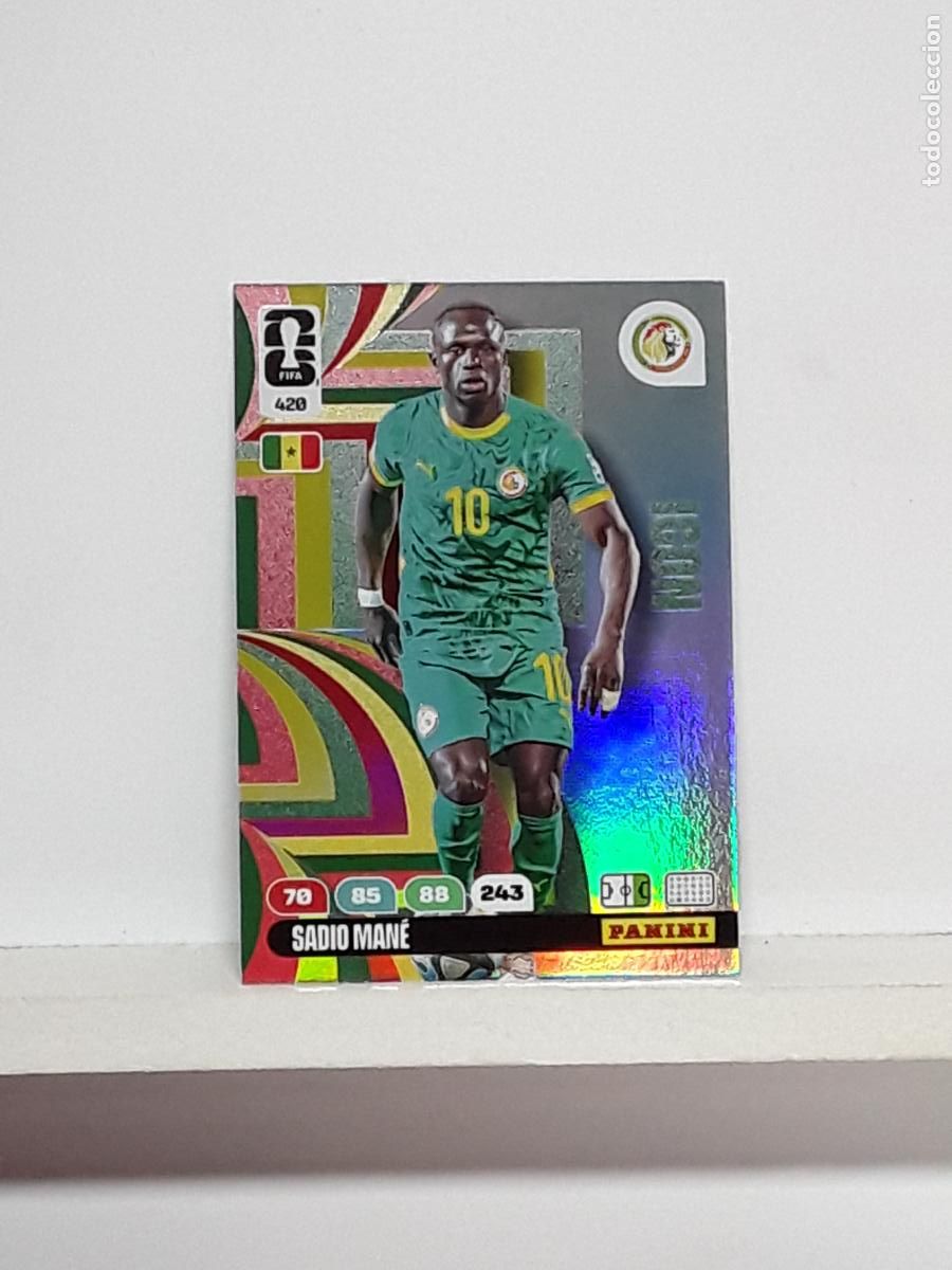 Cromos de f&uacute;tbol: ADRENALYN MUNDIAL 2026 WORLD CUP 26 ALBUM PANINI N 420 SENEGAL SADIO MANE