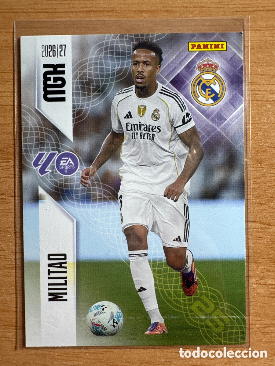 Cromos de f&uacute;tbol: 221 MILITAO REAL MADRID MEGACRACKS 2026 2027 (MGK 26 27)