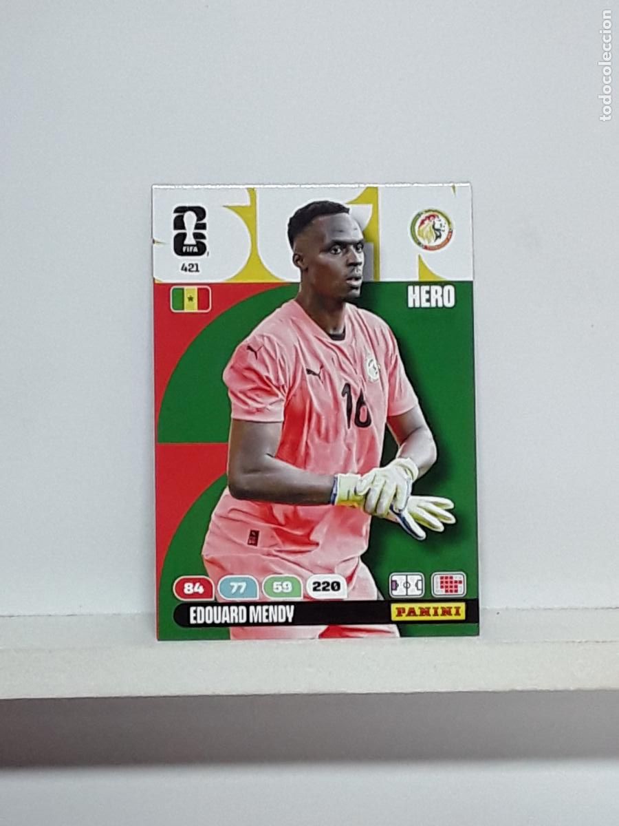 Cromos de f&uacute;tbol: ADRENALYN MUNDIAL 2026 WORLD CUP 26 ALBUM PANINI N 421 SENEGAL EDOUARD MENDY