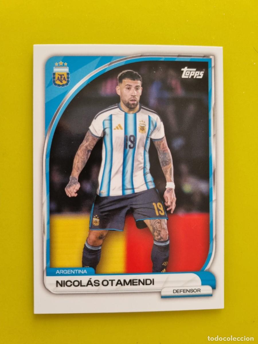 Cromos de f&uacute;tbol: CROMO FUTBOL ARGENTINA TOOPS COLLECTOR TIN AFA 26 2026 NICOLAS OTAMENDI 3 AR926