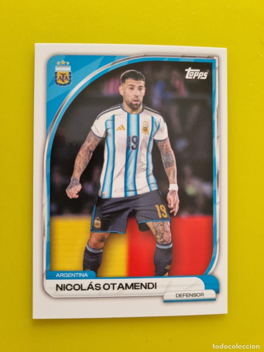 Cromos de f&uacute;tbol: CROMO FUTBOL ARGENTINA TOOPS COLLECTOR TIN AFA 26 2026 NICOLAS OTAMENDI 3 AR926