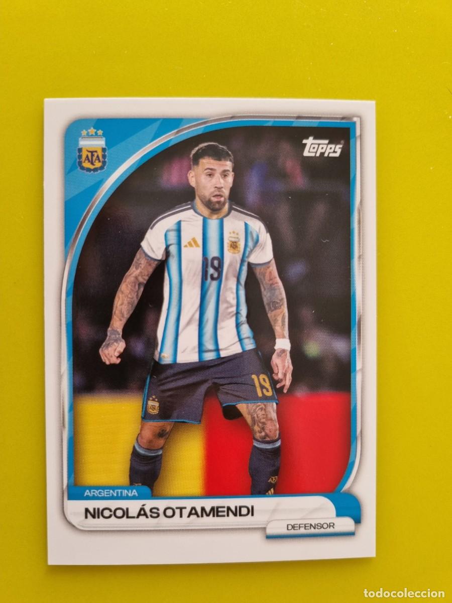 Cromos de f&uacute;tbol: CROMO FUTBOL ARGENTINA TOOPS COLLECTOR TIN AFA 26 2026 NICOLAS OTAMENDI 3 AR926