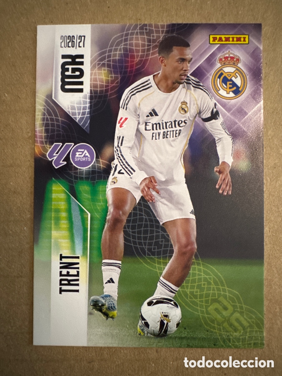 Cromos de f&uacute;tbol: # 220 Trent Alexander-Arnold Real Madrid Megacracks 26 27 2026 2027