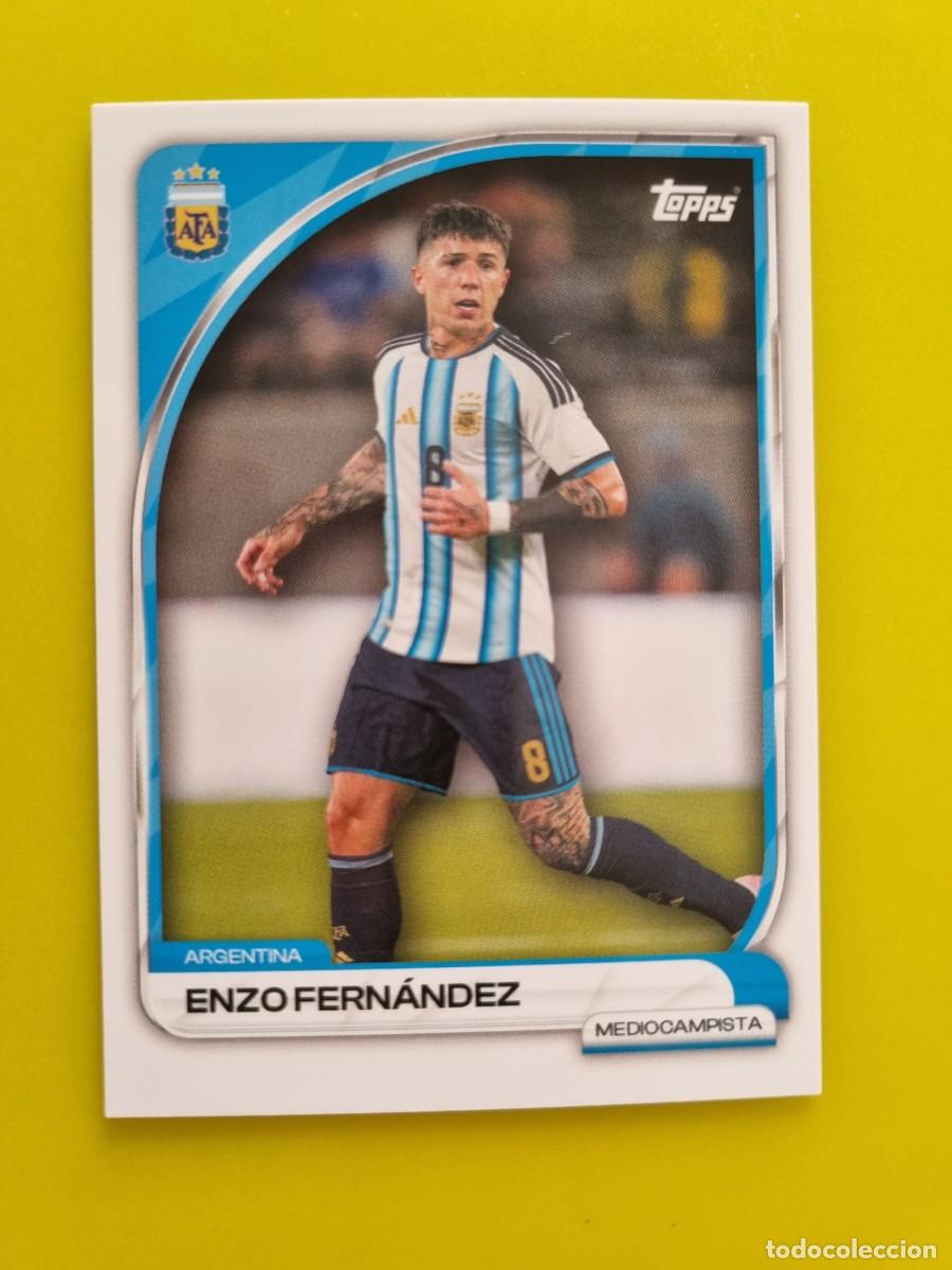 Cromos de f&uacute;tbol: CROMO FUTBOL ARGENTINA TOOPS COLLECTOR TIN AFA 26 2026 ENZO FERNANDEZ 9 AR926