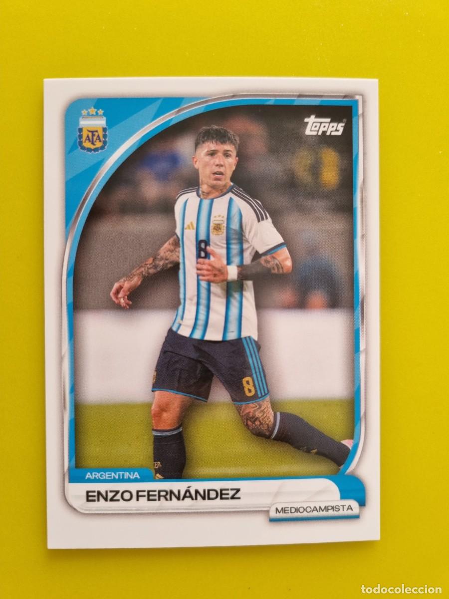 Cromos de f&uacute;tbol: CROMO FUTBOL ARGENTINA TOOPS COLLECTOR TIN AFA 26 2026 ENZO FERNANDEZ 9 AR926