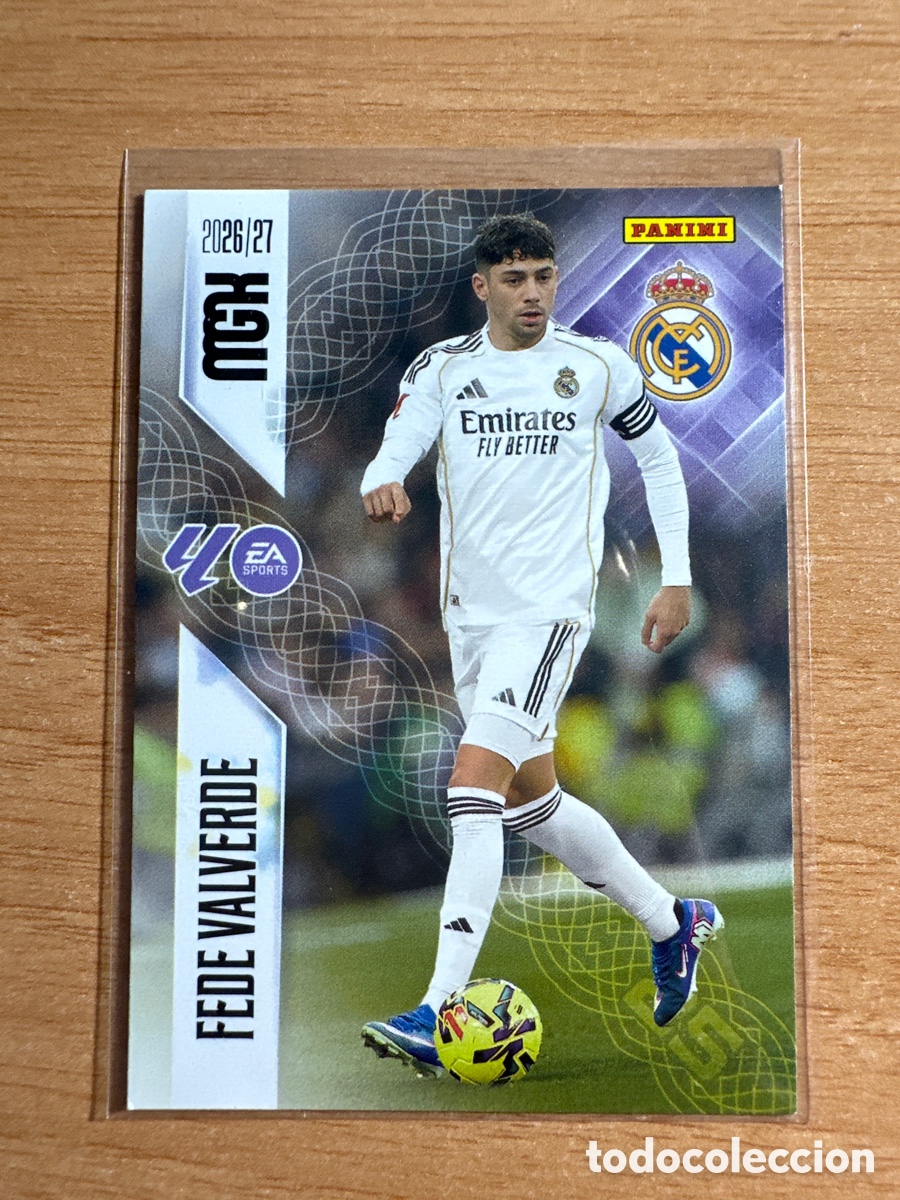 Cromos de f&uacute;tbol: 226 FEDE VALVERDE REAL MADRID MEGACRACKS 2026 2027 (MGK 26 27)
