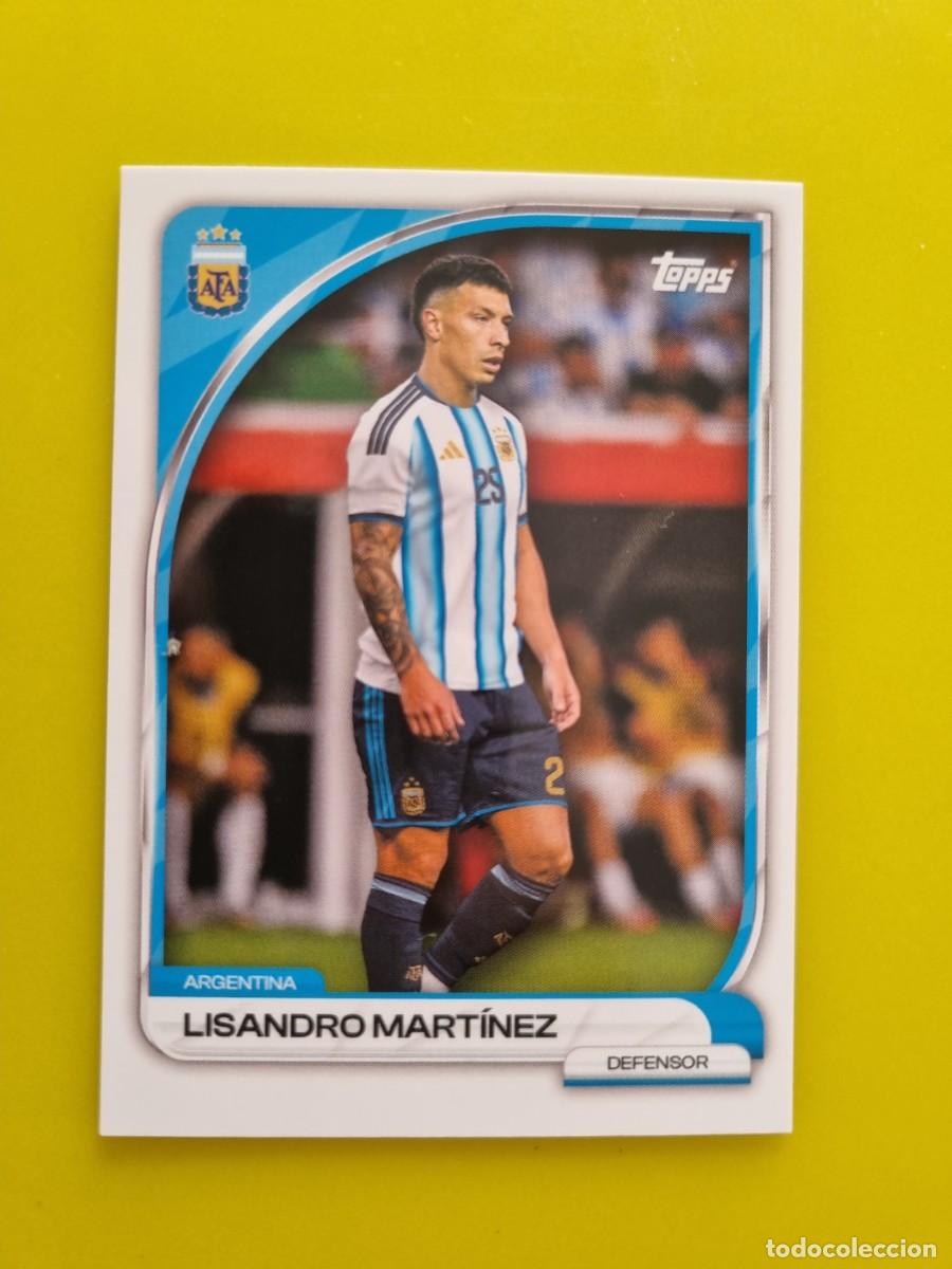 Cromos de f&uacute;tbol: CROMO FUTBOL ARGENTINA TOOPS COLLECTOR TIN AFA 26 2026 LISANDRO MARTINEZ 4 AR926
