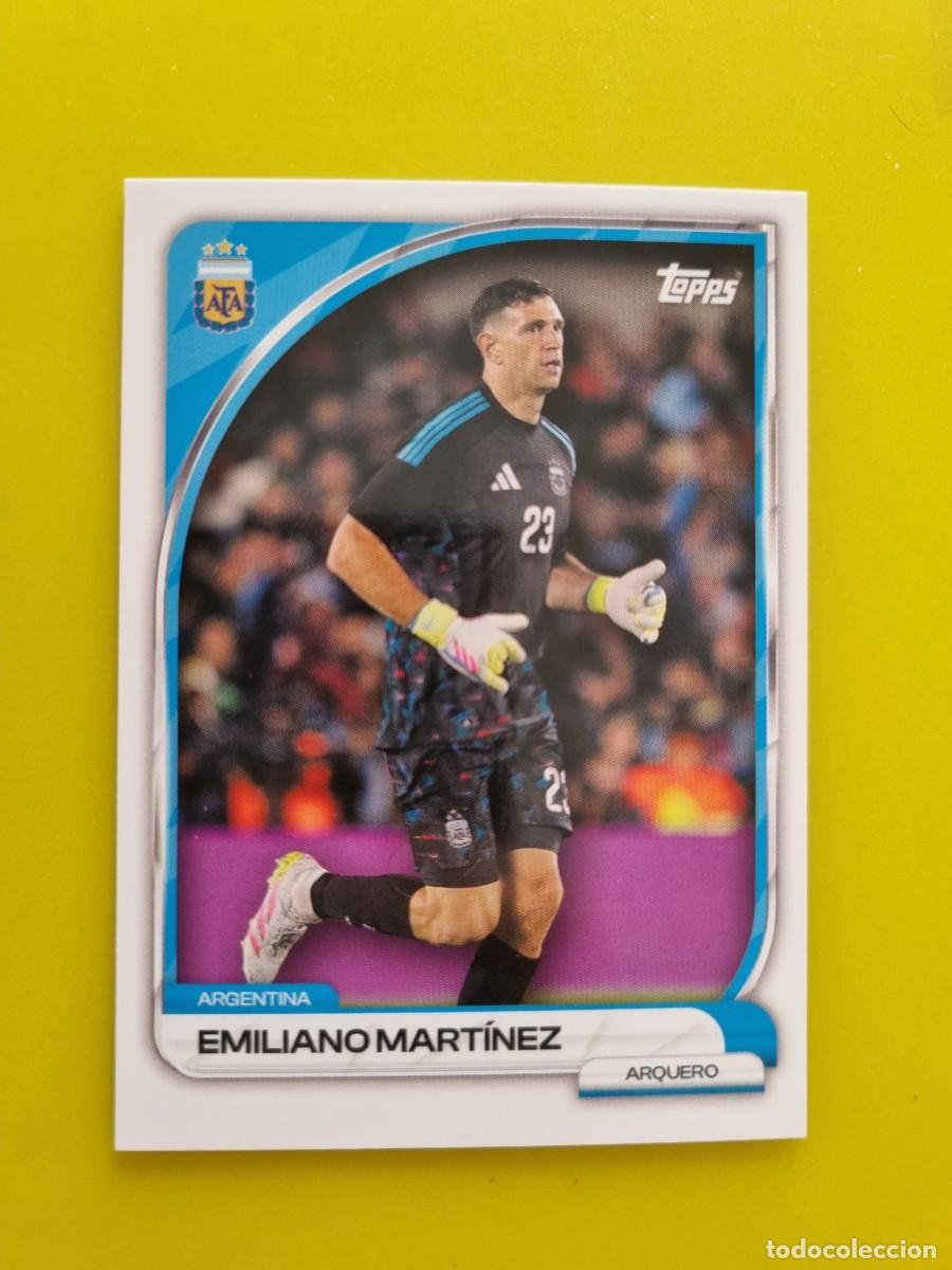 Football Stickers: CROMO FUTBOL ARGENTINA TOPPS COLLECTOR TIN AFA 26 2026 EMILIANO MARTINEZ 1 AR926