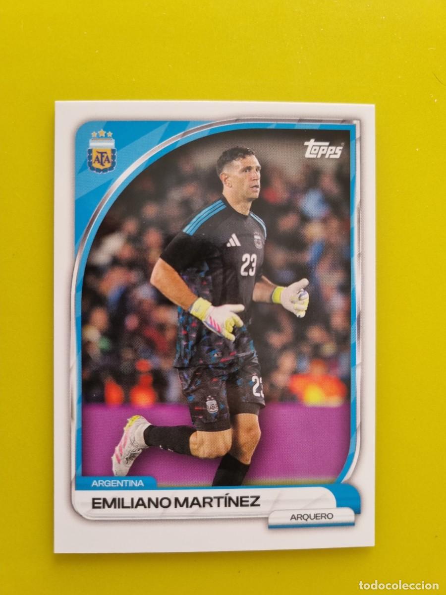 Football Stickers: CROMO FUTBOL ARGENTINA TOPPS COLLECTOR TIN AFA 26 2026 EMILIANO MARTINEZ 1 AR926