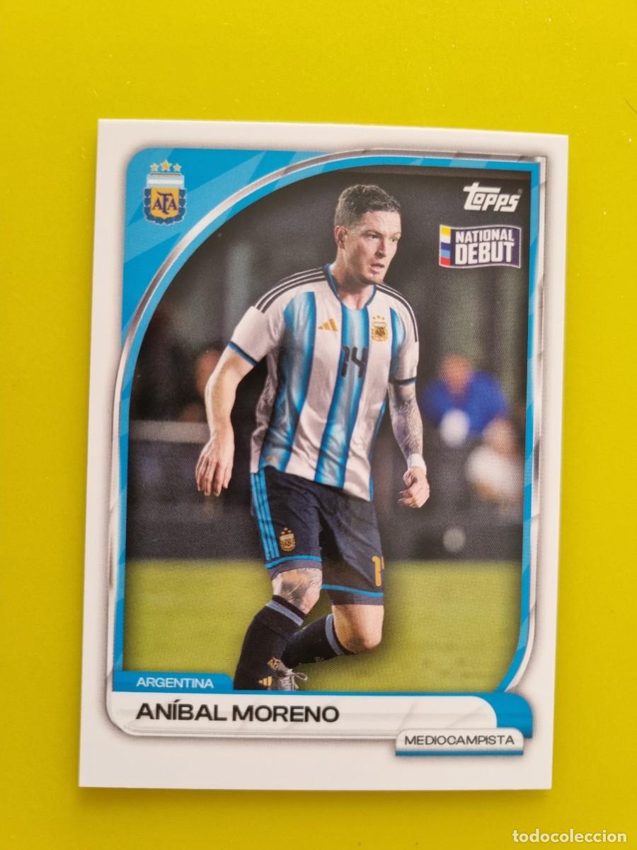 Cromos de f&uacute;tbol: CROMO FUTBOL ARGENTINA TOOPS COLLECTOR TIN AFA 26 2026 ANIBAL MORENO 14 AR926