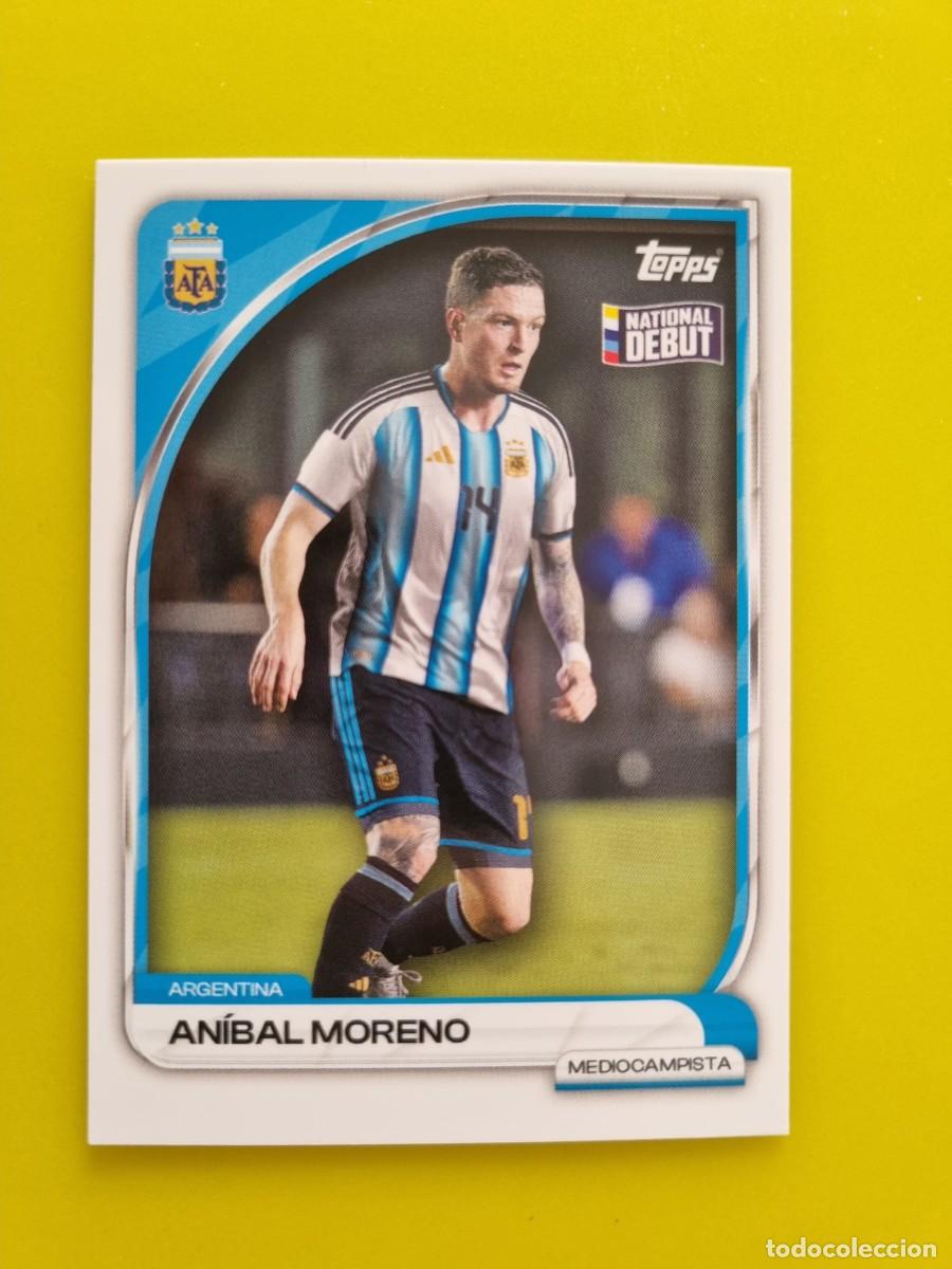 Cromos de f&uacute;tbol: CROMO FUTBOL ARGENTINA TOOPS COLLECTOR TIN AFA 26 2026 ANIBAL MORENO 14 AR926