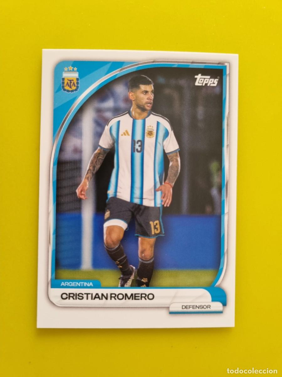 Cromos de f&uacute;tbol: CROMO FUTBOL ARGENTINA TOOPS COLLECTOR TIN AFA 26 2026 CUTI ROMERO 2 AR926
