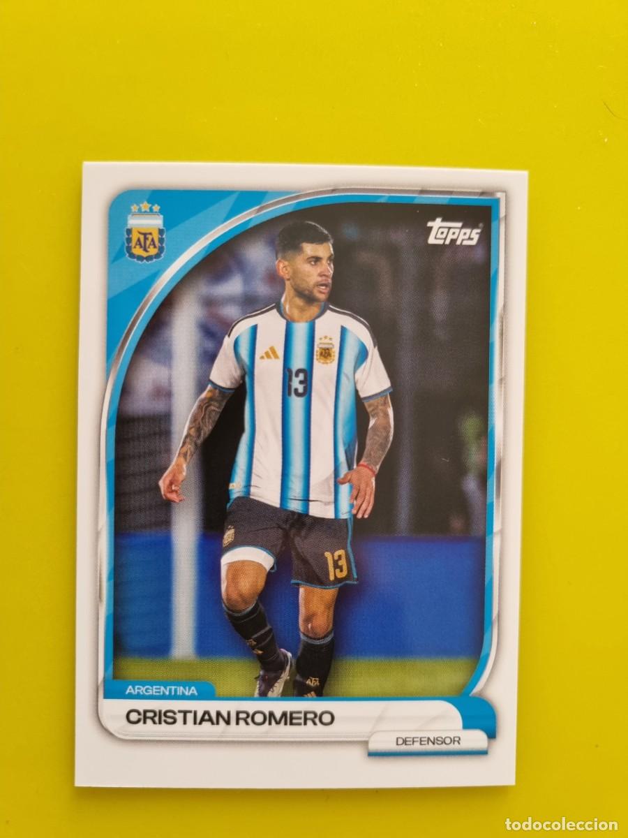 Cromos de f&uacute;tbol: CROMO FUTBOL ARGENTINA TOOPS COLLECTOR TIN AFA 26 2026 CUTI ROMERO 2 AR926