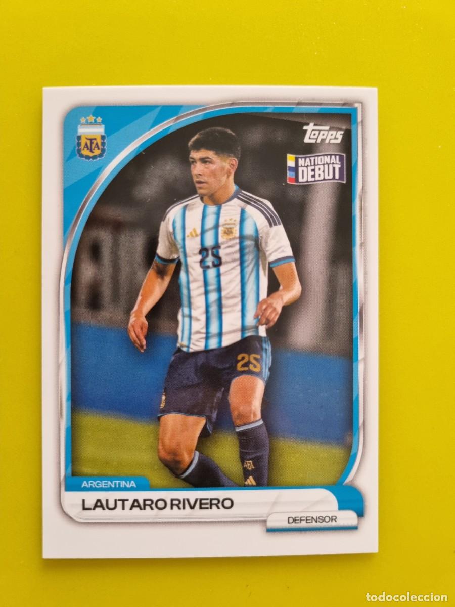 Cromos de f&uacute;tbol: CROMO FUTBOL ARGENTINA TOOPS COLLECTOR TIN AFA 26 2026 LAUTARO RIVERO 5 AR926