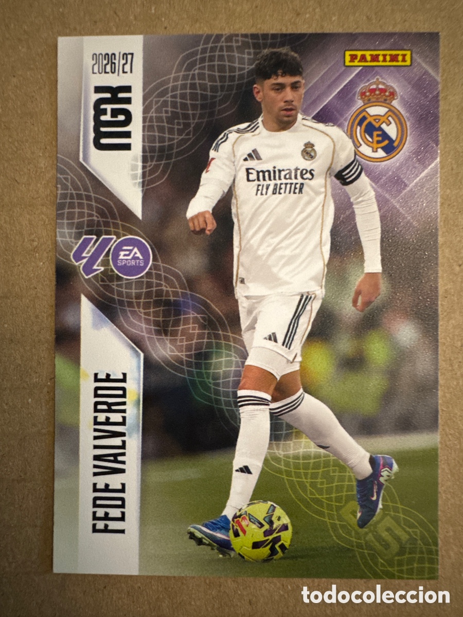 Cromos de f&uacute;tbol: # 226 Fede Valverde Real Madrid Megacracks 26 27 2026 2027