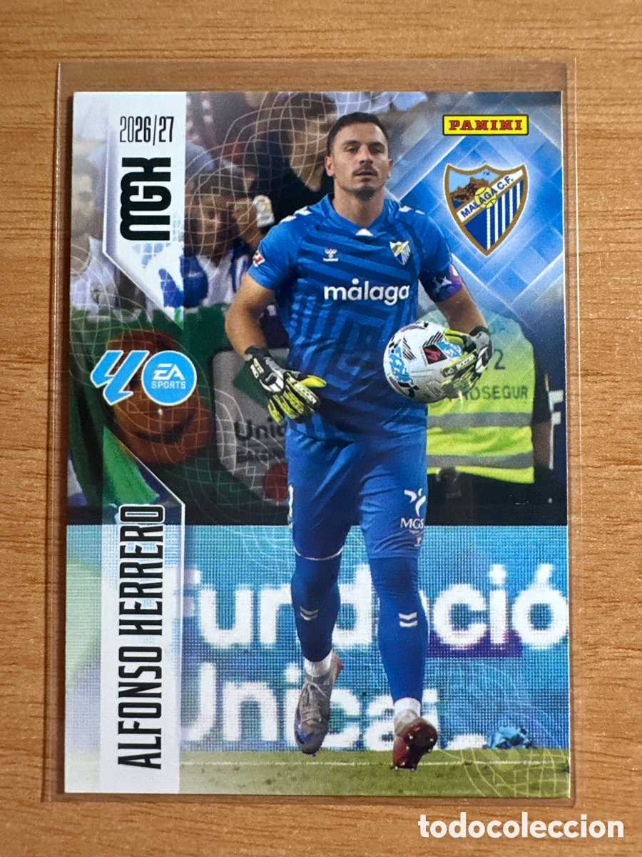 Cromos de f&uacute;tbol: 236 ALFONSO HERRERO MALAGA MEGACRACKS 2026 2027 (MGK 26 27)