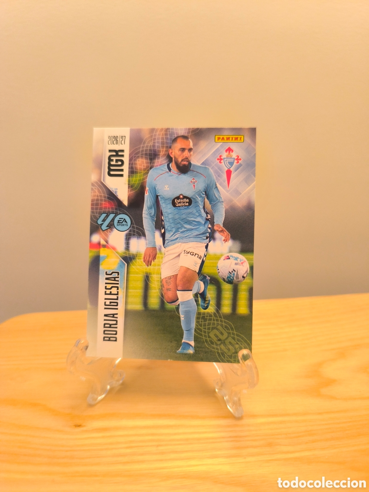 Cromos de f&uacute;tbol: Borja Iglesias megacracks 2026-27 Celta de Vigo n&deg;125