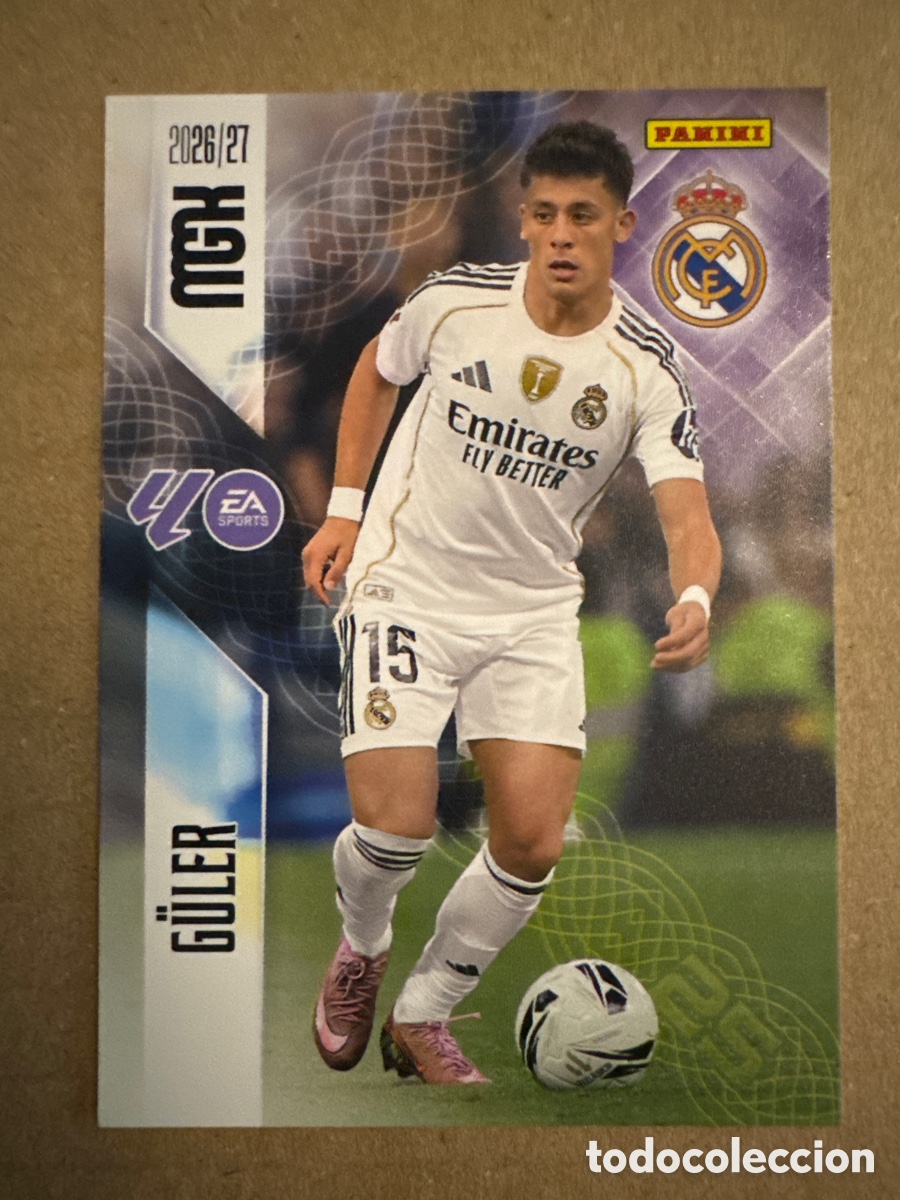 Fu&szlig;ball-Sticker: # 229 Arda Guler Real Madrid Megacracks 26 27 2026 2027