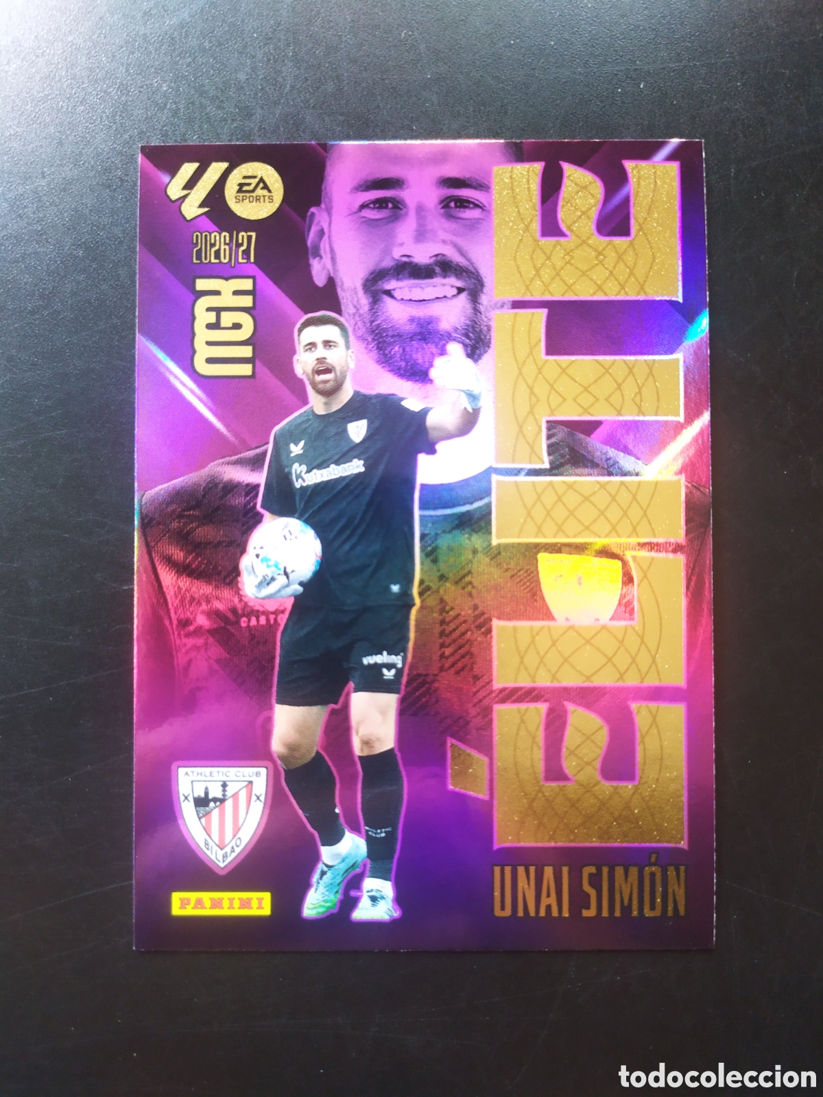 Fu&szlig;ball-Sticker: Megacracks 2026 2027 26 27 panini Unai Sim&oacute;n elite n&deg; 17 Athletic Bilbao