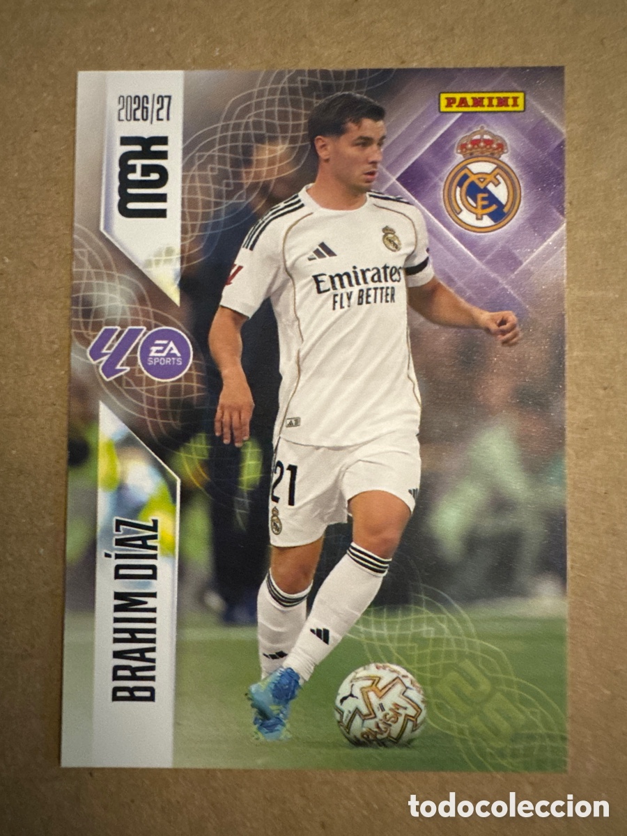 Fu&szlig;ball-Sticker: # 230 Brahim D&iacute;az Real Madrid Megacracks 26 27 2026 2027