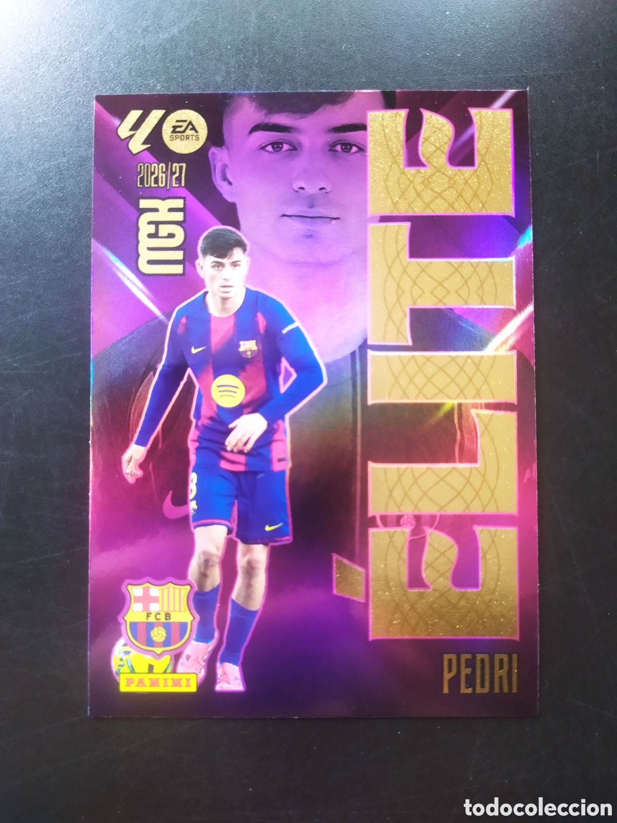Fu&szlig;ball-Sticker: Megacracks 2026 2027 26 27 panini Pedri elite n&deg; 15 Barcelona