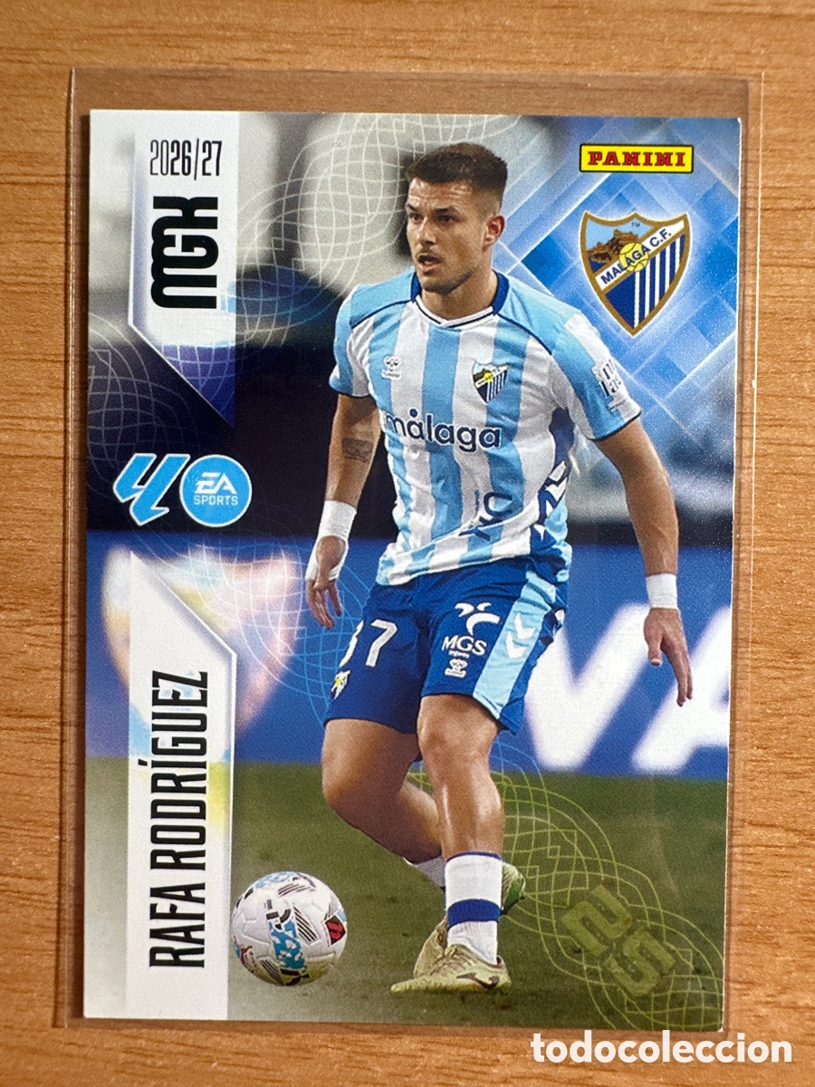 Cromos de f&uacute;tbol: 246 RAFA RODR&Iacute;GUEZ MALAGA MEGACRACKS 2026 2027 (MGK 26 27)