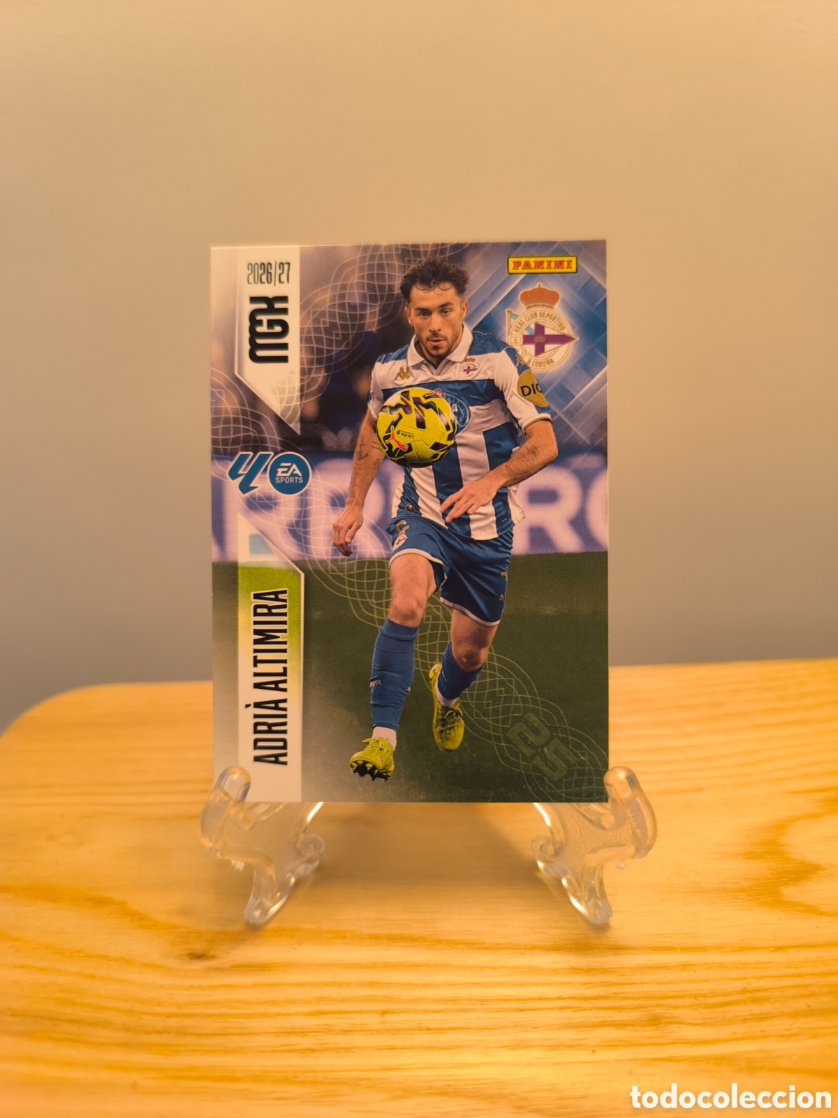 Cromos de f&uacute;tbol: Adri&agrave; Altamira megacracks 2026-27 Deportivo de la Coru&ntilde;a n&deg;130