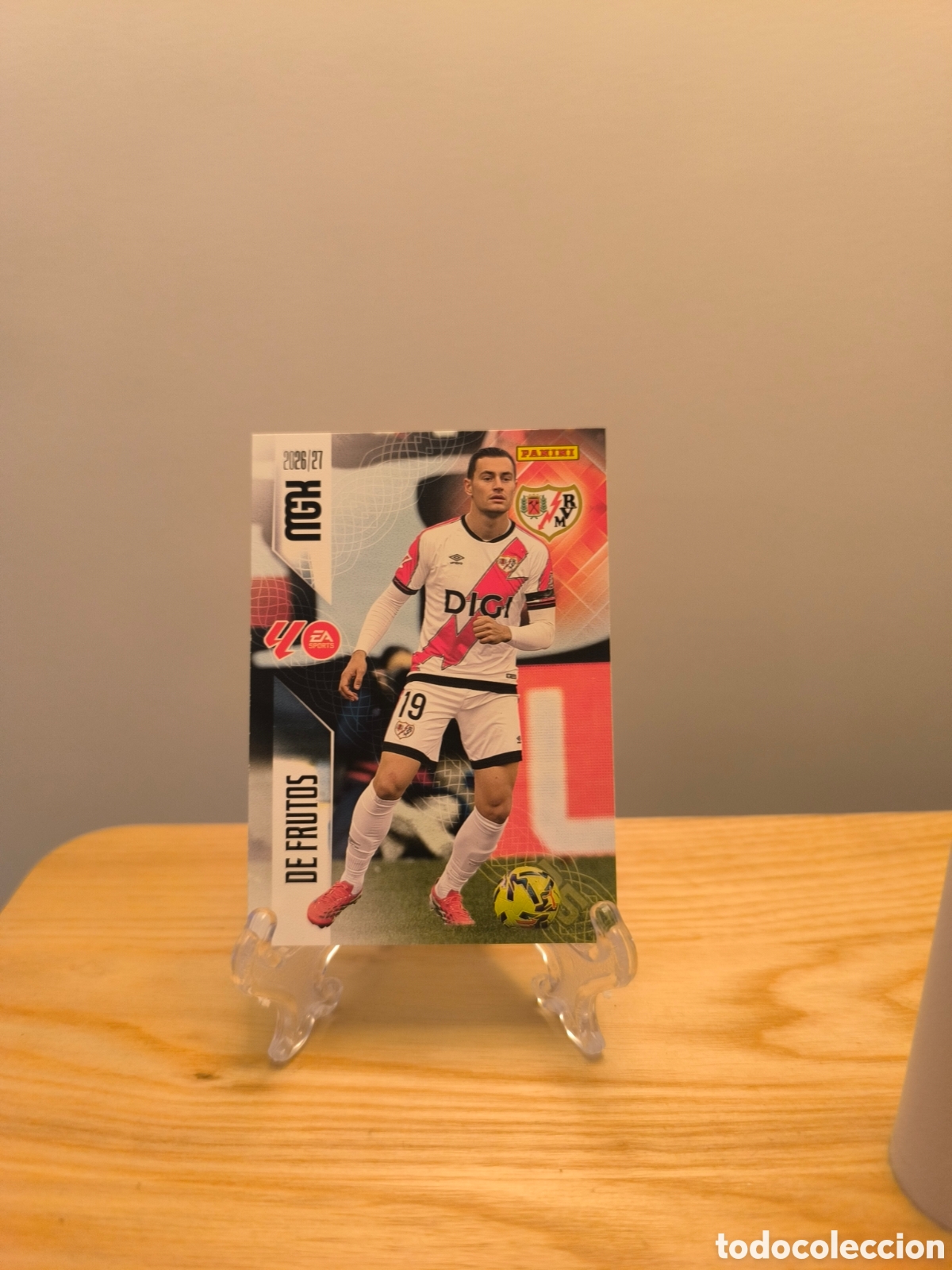 Cromos de f&uacute;tbol: De Frutos megacracks 2026-27 Rayo Vallecano n&deg;304