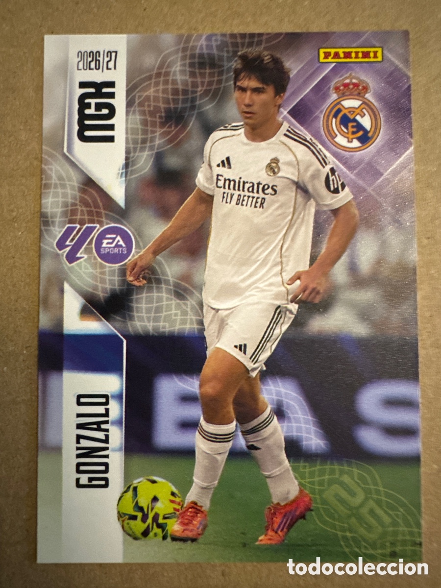 Fu&szlig;ball-Sticker: # 233 Gonzalo Real Madrid Megacracks 26 27 2026 2027