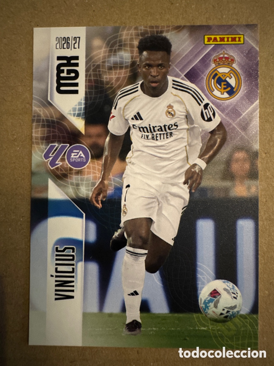 Fu&szlig;ball-Sticker: # 234 Vinicius Real Madrid Megacracks 26 27 2026 2027