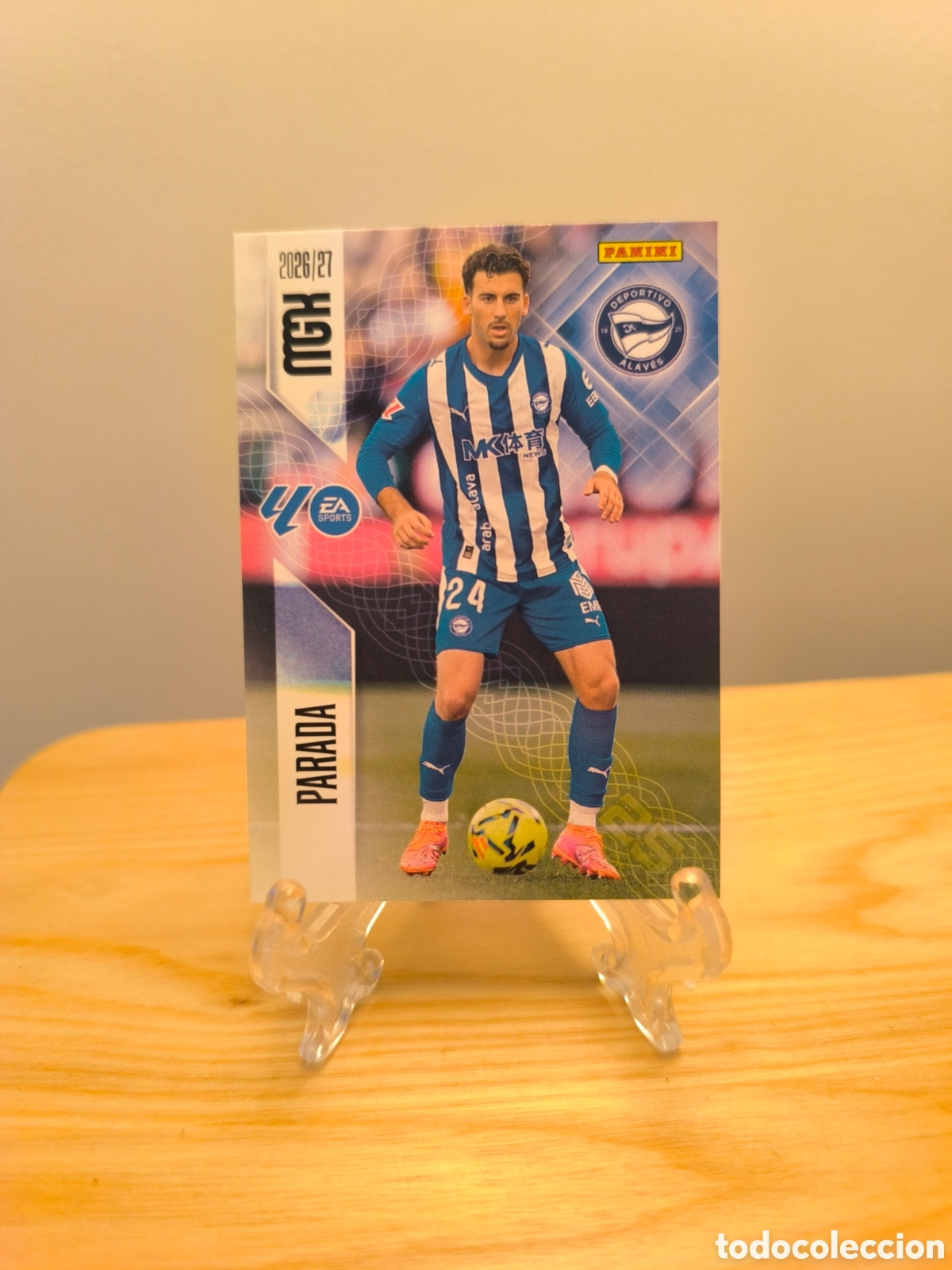 Fu&szlig;ball-Sticker: Parada megacracks 2026-27 Alav&eacute;s n&deg;25