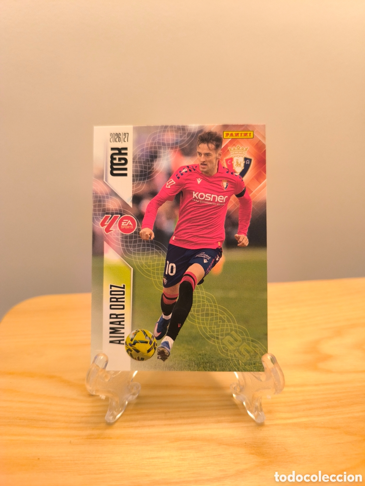 Football Stickers: Aimar Oroz megacracks 2026-27 Osasuna n&deg;266