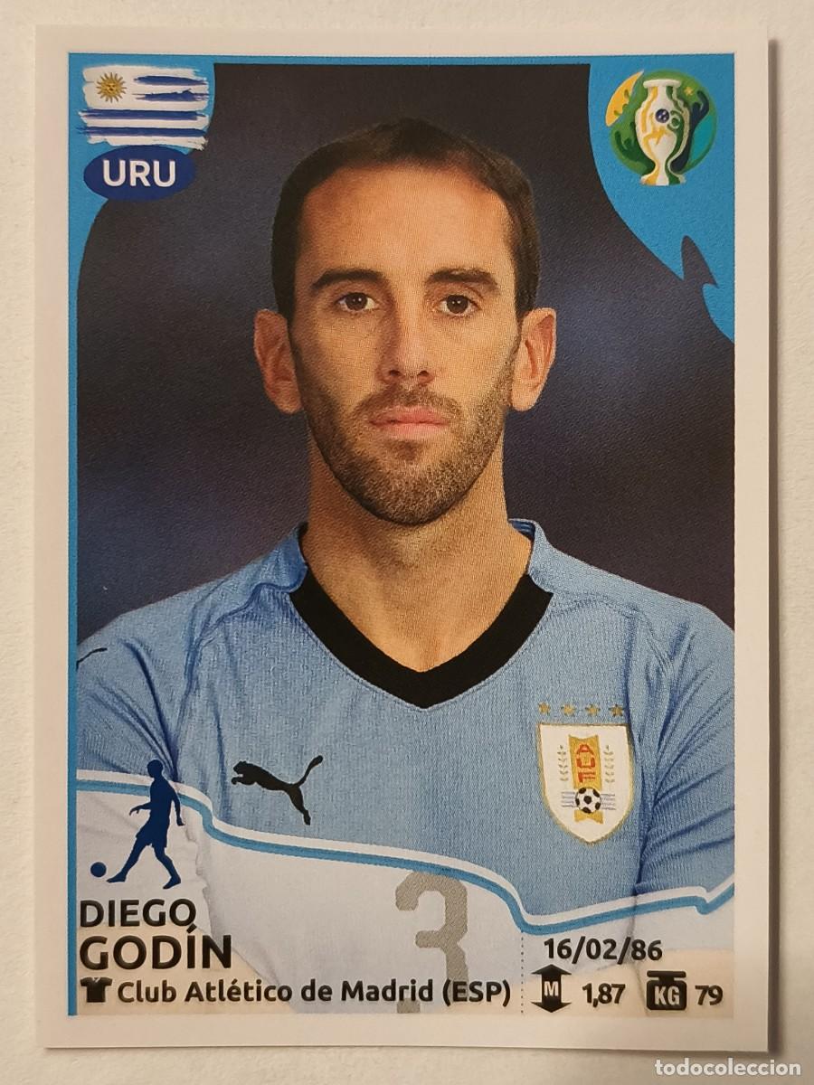 Football Stickers: #242 GODIN (URUGUAY) COPA AMERICA BRASIL 2019 PANINI