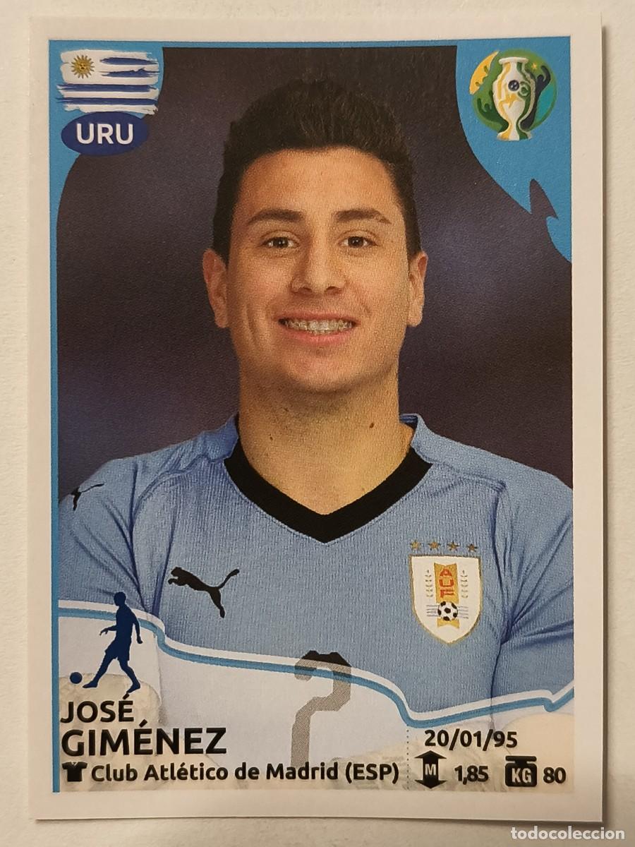 Football Stickers: #243 GIMENEZ (URUGUAY) COPA AMERICA BRASIL 2019 PANINI