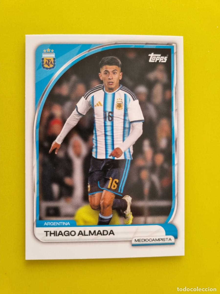 Football Stickers: CROMO FUTBOL ARGENTINA TOPPS COLLECTOR TIN AFA 26 2026 THIAGO ALMADA 12 AR926