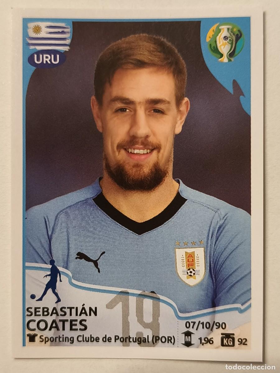 Football Stickers: #244 COATES (URUGUAY) COPA AMERICA BRASIL 2019 PANINI