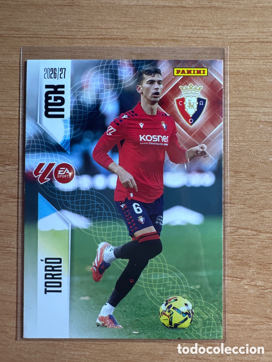 Cromos de Futebol: 262 LUCAS TORRO OSASUNA MEGACRACKS 2026 2027 (MGK 26 27)