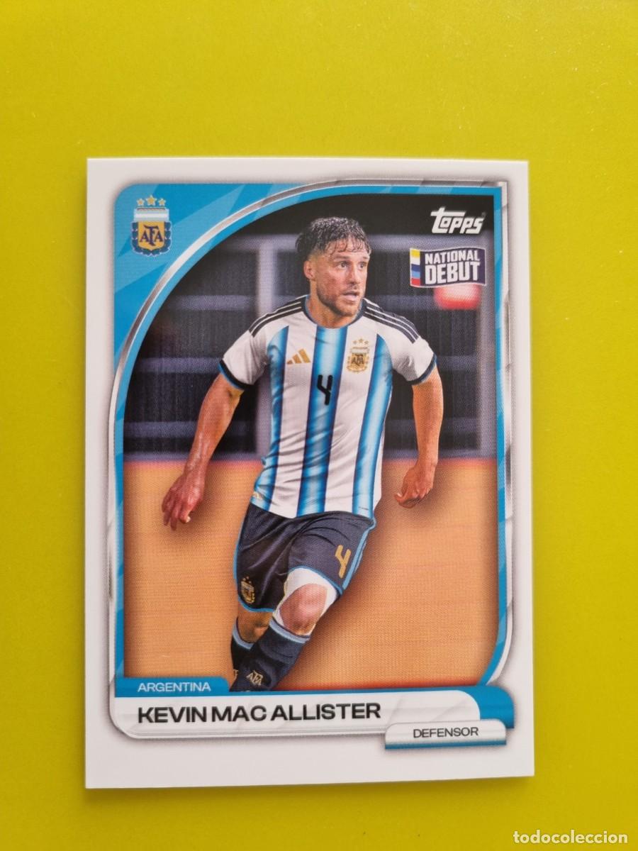 Cromos de f&uacute;tbol: CROMO FUTBOL ARGENTINA TOPPS COLLECTOR TIN AFA 26 2026 KEVIN MAC ALLISTER 6 AR926