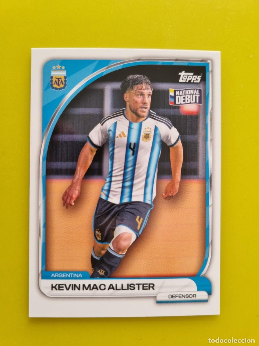 Cromos de f&uacute;tbol: CROMO FUTBOL ARGENTINA TOPPS COLLECTOR TIN AFA 26 2026 KEVIN MAC ALLISTER 6 AR926