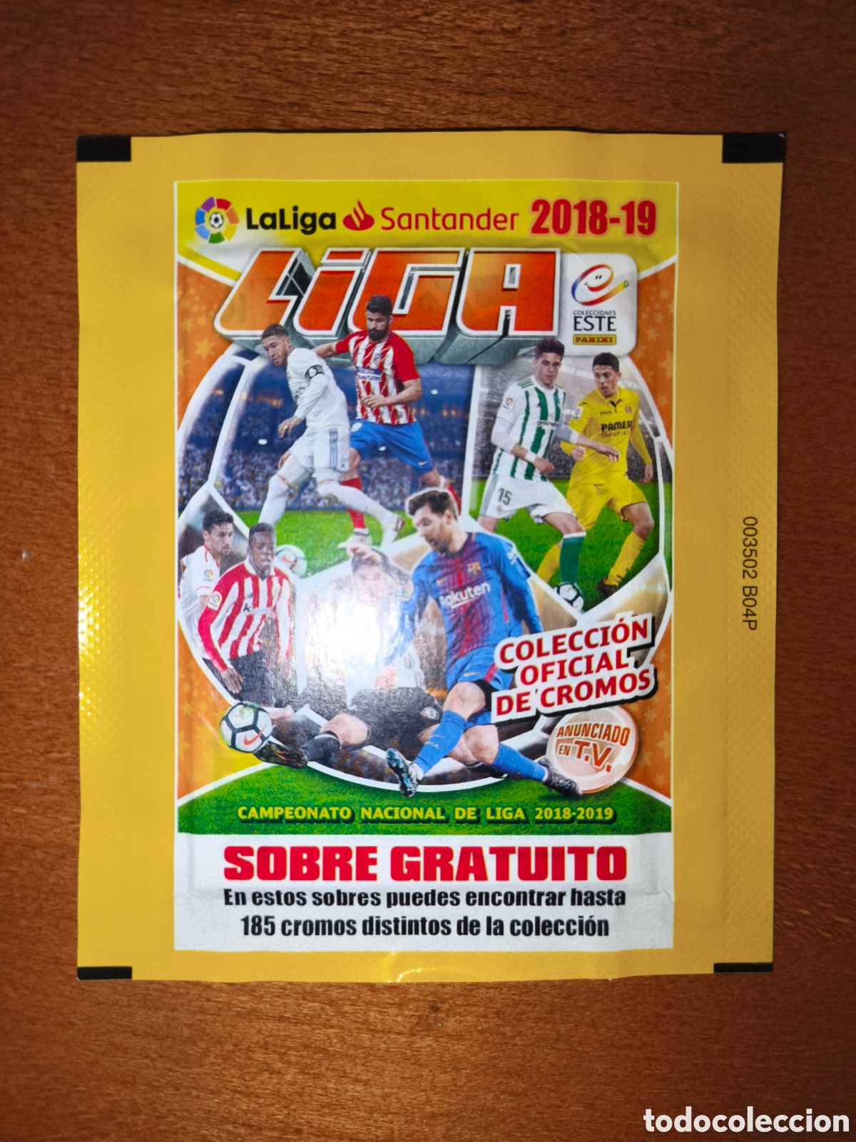 Cromos de f&uacute;tbol: Sobre sin abrir PROMOCIONAL liga este 18/19 Panini