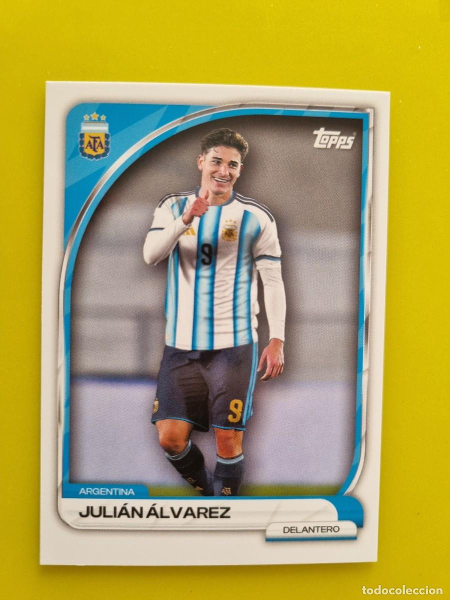 Cromos de f&uacute;tbol: CROMO FUTBOL ARGENTINA TOPPS COLLECTOR TIN AFA 26 2026 JULIAN ALVAREZ 19 AR926