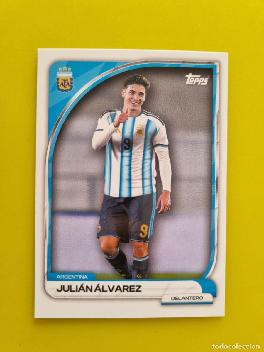 Cromos de f&uacute;tbol: CROMO FUTBOL ARGENTINA TOPPS COLLECTOR TIN AFA 26 2026 JULIAN ALVAREZ 19 AR926
