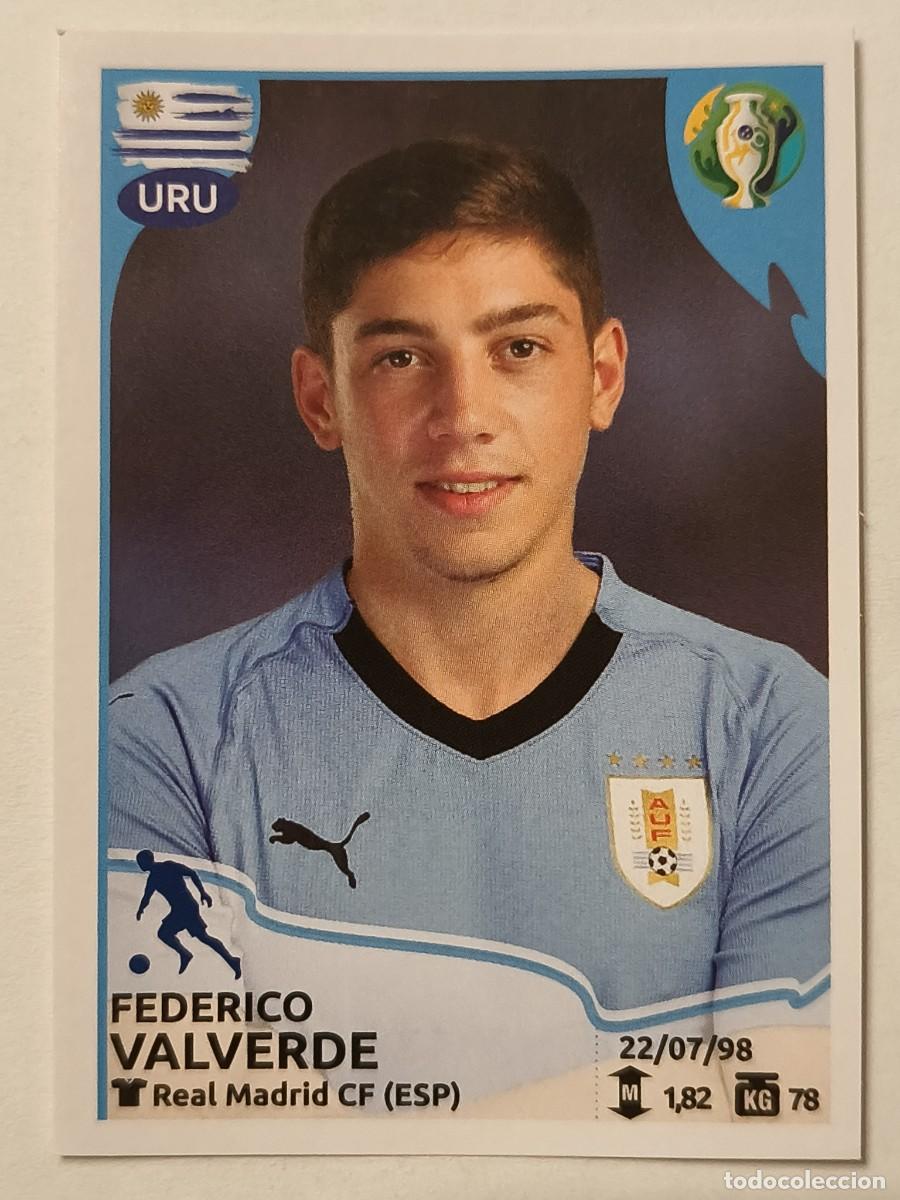Cromos de f&uacute;tbol: #250 VALVERDE (URUGUAY) COPA AMERICA BRASIL 2019 PANINI
