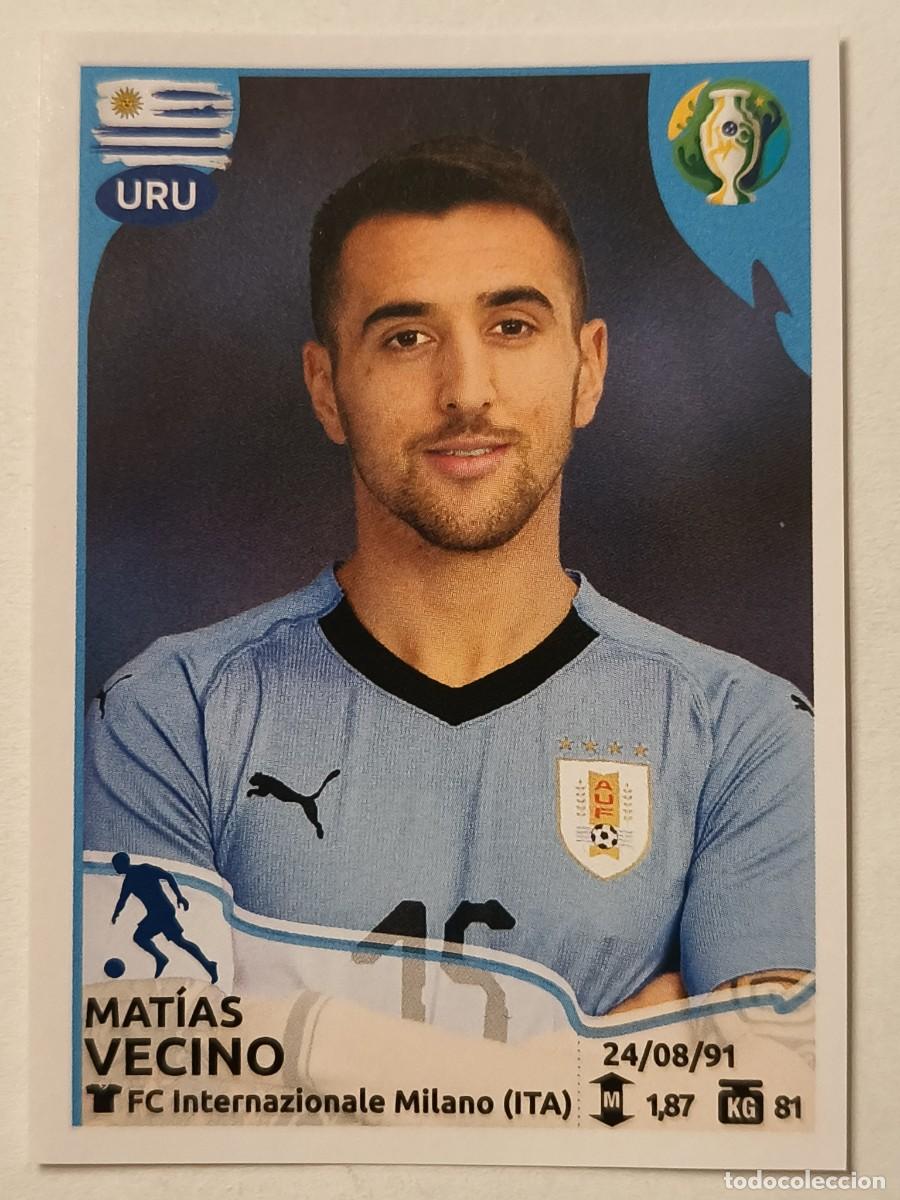 Cromos de f&uacute;tbol: #253 VECINO (URUGUAY) COPA AMERICA BRASIL 2019 PANINI